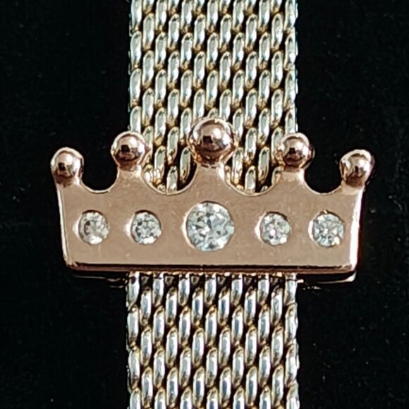 Authentic Pandora Rose Reflexions Crown Clip Charm 787599CZ - Picture 8 of 9